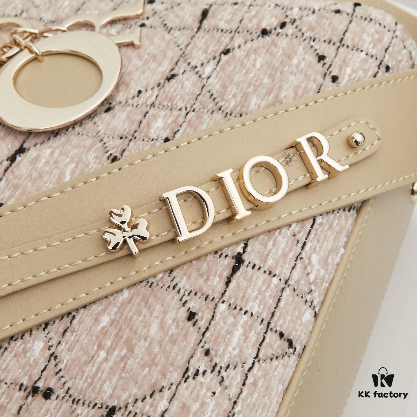 693095026e68136f4d9aa161 Dior New Launch Tweed Bag with Box Packaging