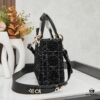 693095066e68136f4d9aa166 Dior New Launch Tweed Bag with Box Packaging