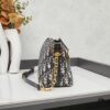 693095126e68136f4d9aa17f Diorstar Hobo Chain Bag in Blue Denim Dior Oblique Jacquard
