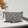 693095136e68136f4d9aa180 Diorstar Hobo Chain Bag in Blue Denim Dior Oblique Jacquard