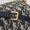 693095156e68136f4d9aa184 Diorstar Hobo Chain Bag in Blue Denim Dior Oblique Jacquard