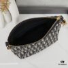 693095156e68136f4d9aa185 Diorstar Hobo Chain Bag in Blue Denim Dior Oblique Jacquard