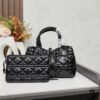 693095166e68136f4d9aa188 Small Oil-Waxed Calfskin Dior Toujours Bag