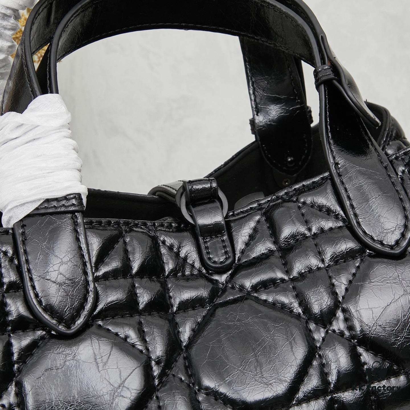 693095186e68136f4d9aa18c Small Oil-Waxed Calfskin Dior Toujours Bag