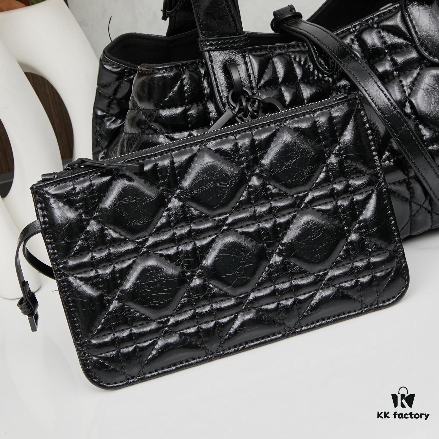 693095196e68136f4d9aa18e Small Oil-Waxed Calfskin Dior Toujours Bag