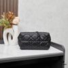 693095246e68136f4d9aa1a3 Dior Toujours Small Bag in Black Calfskin with Cannage Stitching