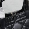 693095276e68136f4d9aa1a7 Dior Toujours Small Bag in Black Calfskin with Cannage Stitching