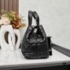 693095286e68136f4d9aa1aa Dior Toujours Medium Bag in Black Calfskin with Cannage Stitching