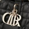 6930952a6e68136f4d9aa1ac Dior Toujours Medium Bag in Black Calfskin with Cannage Stitching