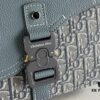 Box Included [Top Original Version] This mini saddle messenger bag is exquisitely stylish, meticulously crafted from black grained cowhide leather and adorned with a flap closure and 'DIOR' signature, highlighting the refined charm of the saddle design. Spacious interior compartments with a patch pocket for organizing daily essentials. Equipped with an adjustable leather shoulder strap for versatile wear as a shoulder or crossbody bag.