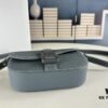 6930954d6e68136f4d9aa1f5 Dior Saddle Clutch with Shoulder Strap in Oblique Print Fabric and Black Grained Calfskin