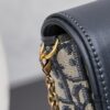693095626e68136f4d9aa21d Dior Saddle Bag with Box, Shoulder Chain Bag