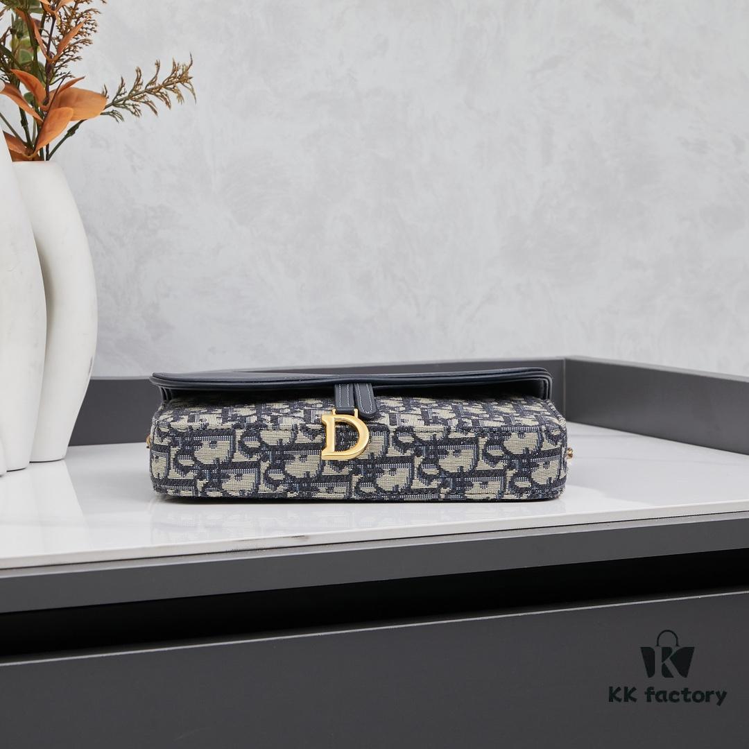 693095646e68136f4d9aa222 Dior Saddle Bag with Box, Shoulder Chain Bag