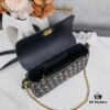 693095676e68136f4d9aa226 Dior 2024 Fall/Winter Runway Sunglasses VeryDior M1U Eye-Mask Sunglasses in Black Polyamide with Gray Lenses
