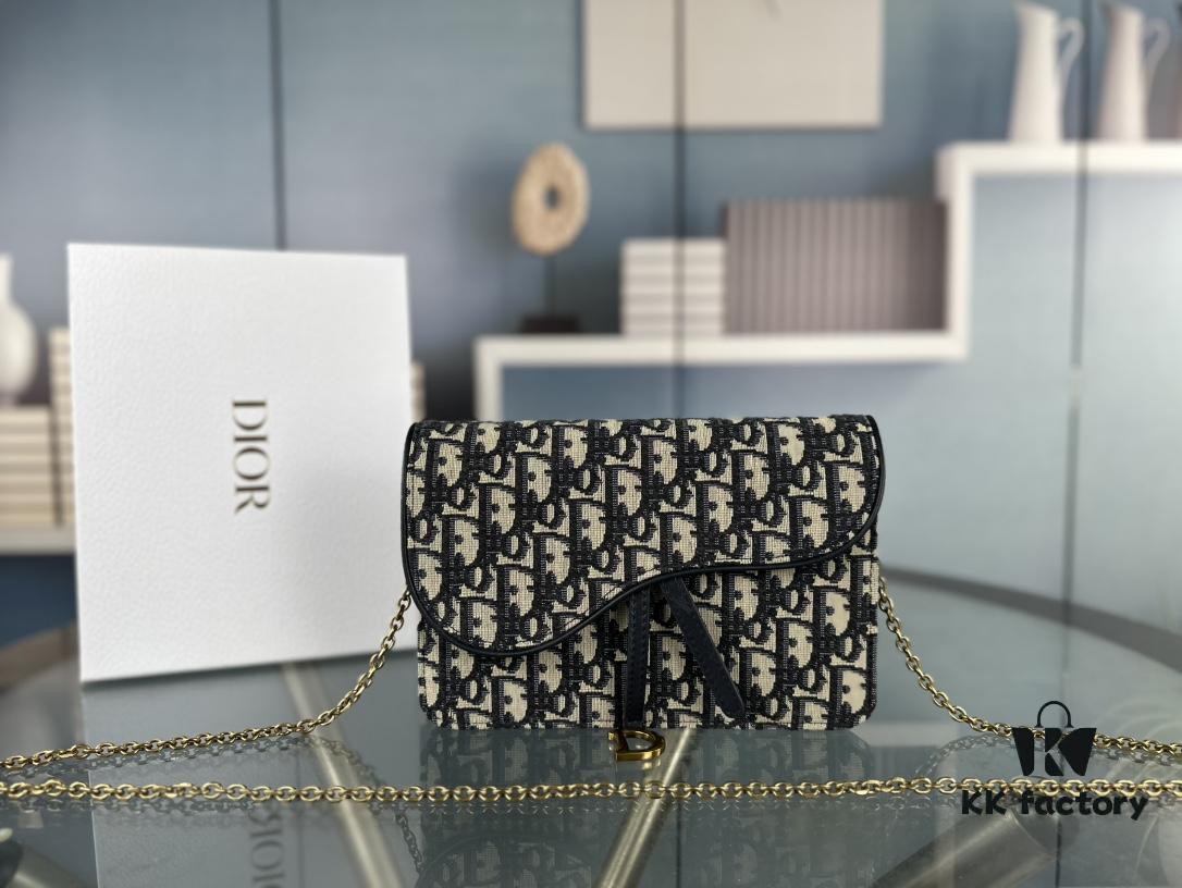 693095796e68136f4d9aa248 Box Included ✧——DIOR Oblique Saddle Bag 💛🧡♥️