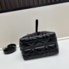 Dior Toujours Small Vertical Handbag in Black Calfskin