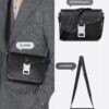 Box Included [Top Original Version] This miniature saddle messenger bag is exquisitely stylish, crafted from black grained cowhide leather and adorned with a flap closure and 'DIOR' signature, highlighting the refined charm of the saddle design. Spacious interior compartments with a patch pocket accommodate daily essentials. Equipped with an adjustable leather shoulder strap for shoulder or crossbody wear.