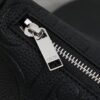693095a86e68136f4d9aa2aa This boxed saddle bag is a new piece from the classic collection, crafted in black grained calfskin leather.