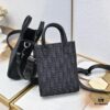 Dior Diamond Pattern Canvas Wash Pouch