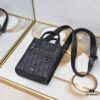 Dior Diamond Pattern Canvas Wash Pouch