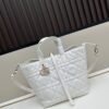 693095c26e68136f4d9aa2e0 Dior Toujours Vertical Handbag in Blush Beige Calfskin with Large Cannage Stitching