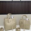693095ca6e68136f4d9aa2ee Dior Toujours Vertical Handbag in Blush Beige Calfskin with Large Cannage Stitching