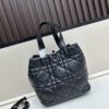 693095d26e68136f4d9aa300 Dior Toujours Vertical Handbag in Blush Beige Calfskin with Cannage Stitching