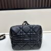 693095d36e68136f4d9aa302 Dior Toujours Vertical Handbag in Blush Beige Calfskin with Cannage Stitching