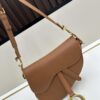 693095db6e68136f4d9aa30f Dior Saddle Bag Monogram Large Size 0455 with Box and Genuine Leather Strap