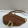 693095dc6e68136f4d9aa310 Dior Saddle Bag Monogram Large Size 0455 with Box and Genuine Leather Strap