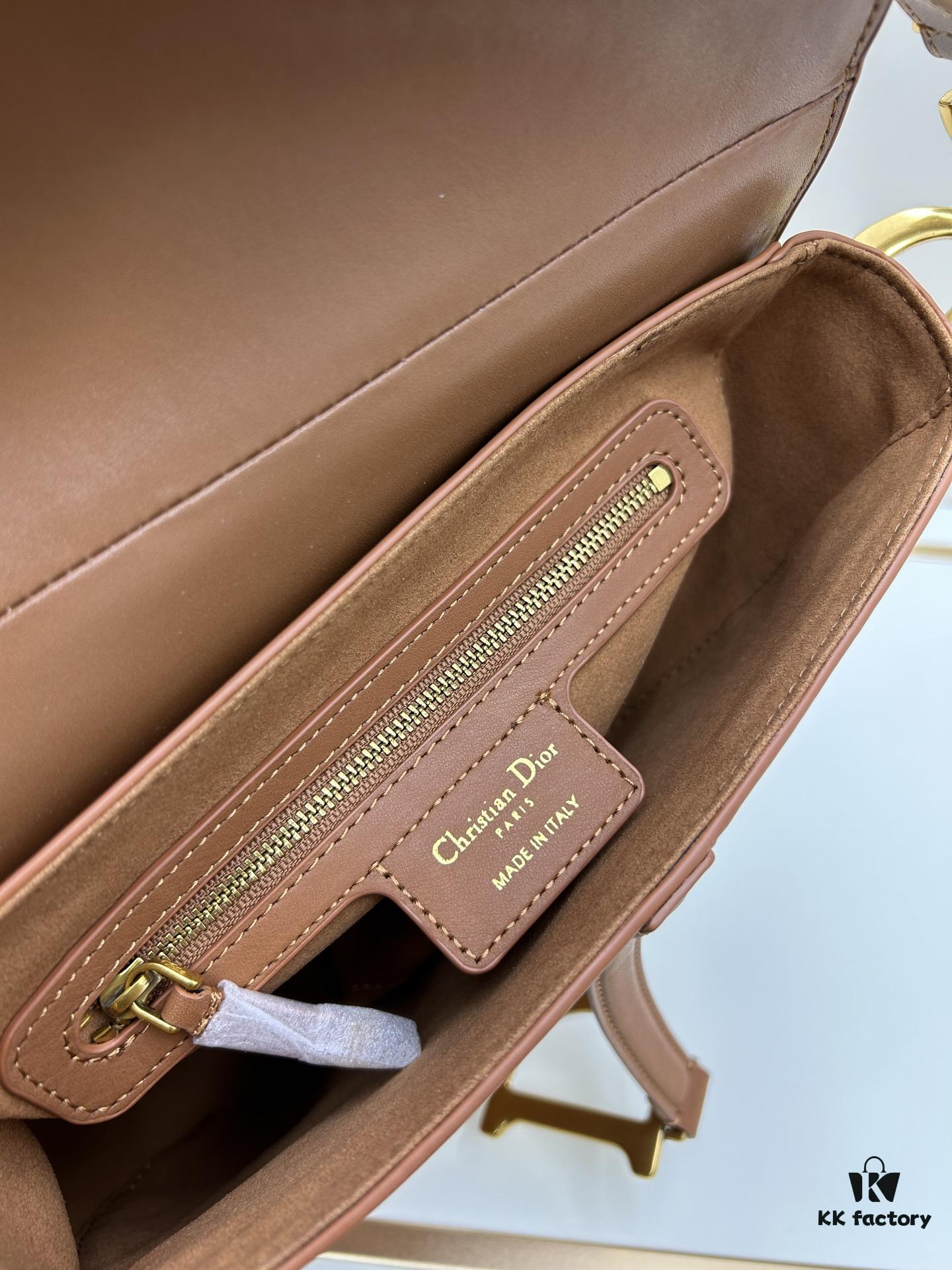 693095de6e68136f4d9aa313 Dior Saddle Bag Monogram Large Size 0455 with Box and Genuine Leather Strap
