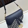 693095e76e68136f4d9aa325 Dior Saddle Monogram Large Bag with Box and Genuine Leather Strap