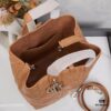 693095fd6e68136f4d9aa351 Medium Dior Toujours Vertical Handbag in Blush Beige Calfskin Leather