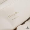 693096076e68136f4d9aa365 Dior Toujours Medium Vertical Handbag in Blush Beige Calfskin with Oversized Cannage Stitching