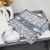 693096156e68136f4d9aa380 Original Order Embroidered Medium Di0r Book Tote