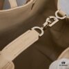 693096186e68136f4d9aa385 Dior Toujours Medium Vertical Handbag in Blush Beige Calfskin with Cannage Stitching