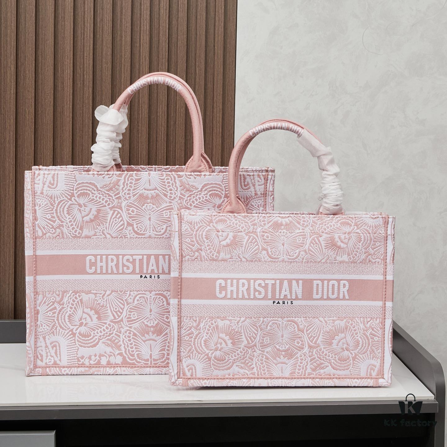 Original Order Embroidered Medium Di0r Book Tote