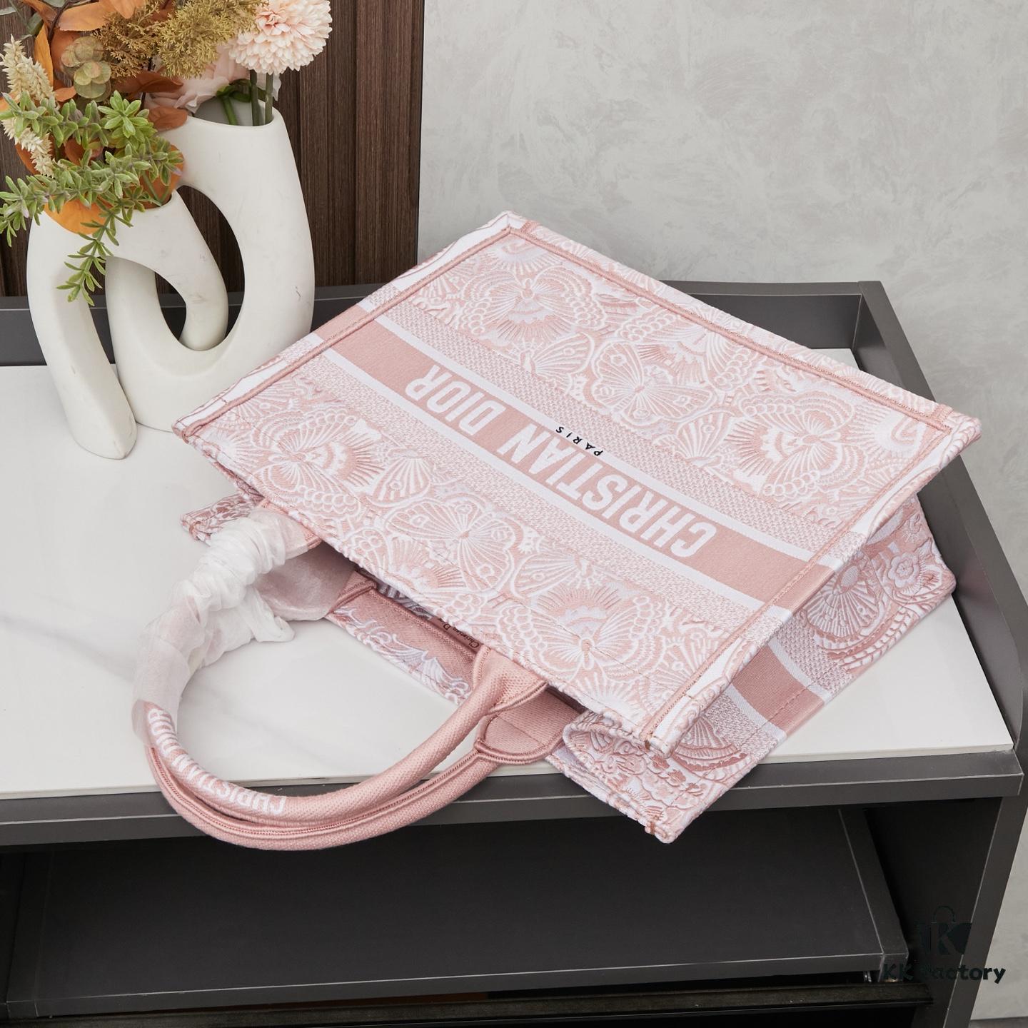 Original Order Embroidered Medium Di0r Book Tote