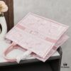 693096276e68136f4d9aa39d Original Order Embroidered Large Di0r Book Tote