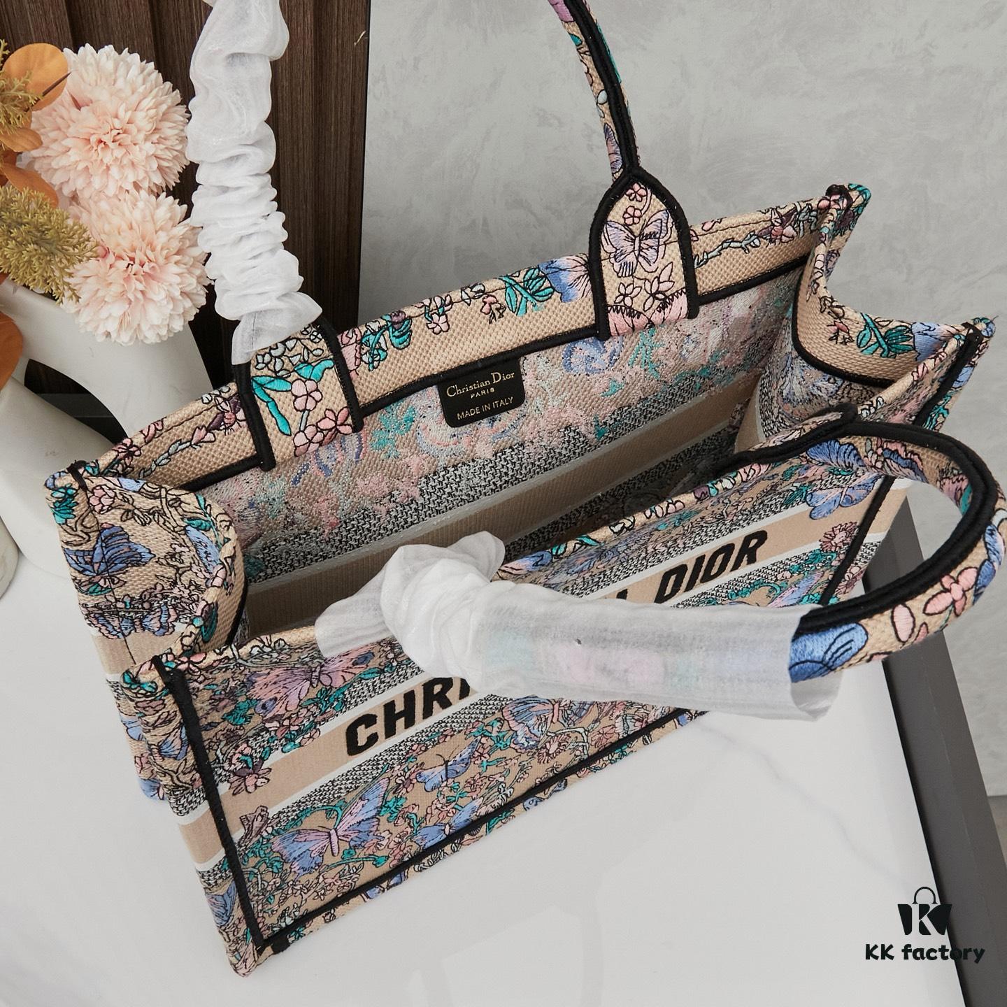 Original Order Embroidered Medium [Dior Book Tote]