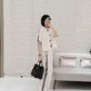 693096336e68136f4d9aa3b7 Dior Toujours Vertical Handbag in Blush Beige Calfskin with Large Quilting