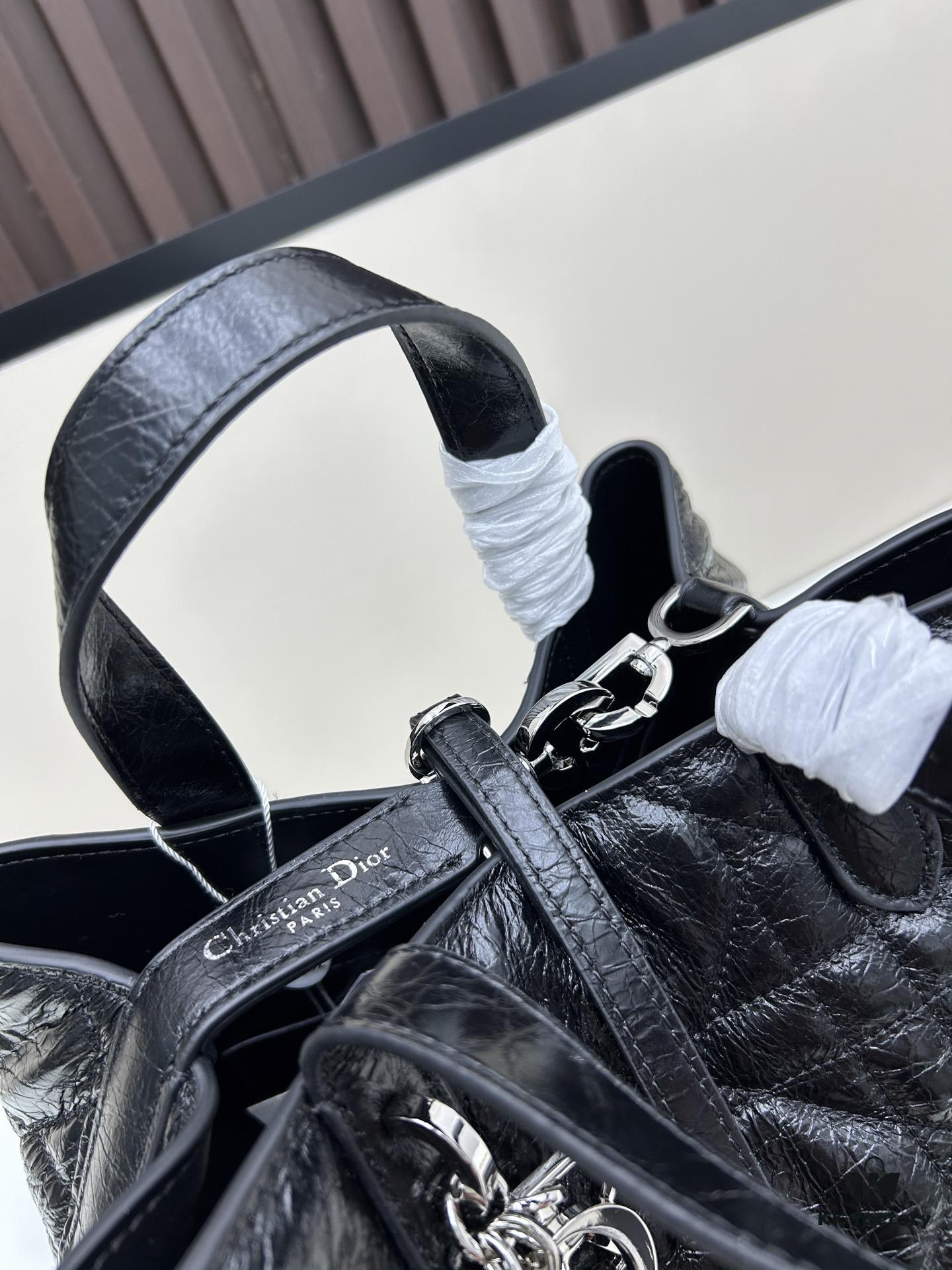 693096386e68136f4d9aa3be Dior Toujours Medium Vertical Leather Handbag in Blush Beige with Cannage Stitching