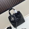 Dior Toujours Medium Vertical Handbag in Blush Beige Calfskin with Large Herringbone Stitching