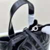 Dior Toujours Medium Vertical Handbag in Blush Beige Calfskin with Large Herringbone Stitching