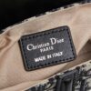 6930964f6e68136f4d9aa3ed Small Size with Black Dior Saddle Bag with Silver Buckle in Box