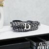 693096506e68136f4d9aa3ef Large Blue Dior Saddle Bag with Box, New Model with Silver Buckle