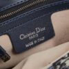 693096556e68136f4d9aa3f9 Large Blue Dior Saddle Bag with Box, New Model with Silver Buckle