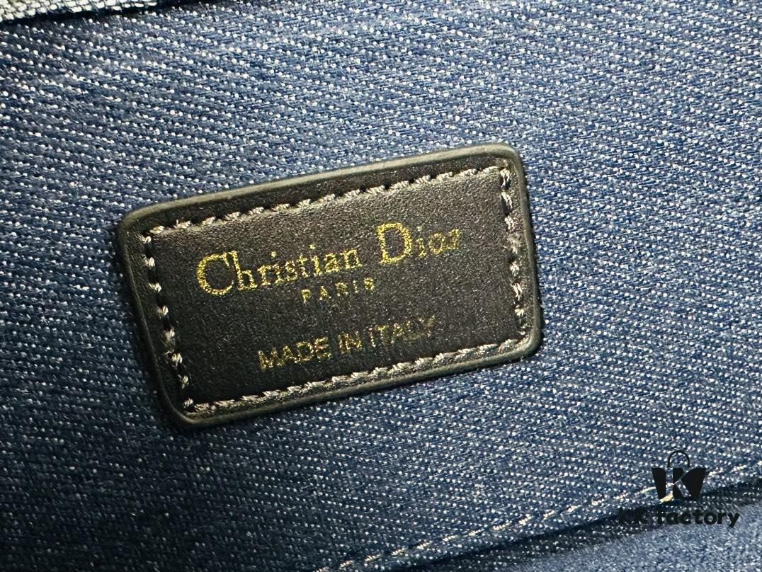 6930965c6e68136f4d9aa408 Small 30 Montaigne East-West Chain Bag in Denim Dior Oblique Jacquard