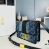 693096606e68136f4d9aa411 Large 30 Montaigne East-West Handbag in Denim Dior Oblique Jacquard
