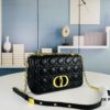 693096776e68136f4d9aa449 Medium Dior Caro Bag in Caramel Beige Calfskin with Cannage Stitching